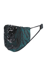 Cardinal Femme Sequin Daily Mask 14